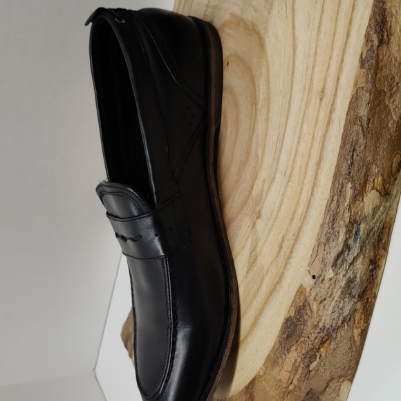 Stacy Adams Men's Black Leather Loafers, Size 10.5 M - Picture 7 of 11